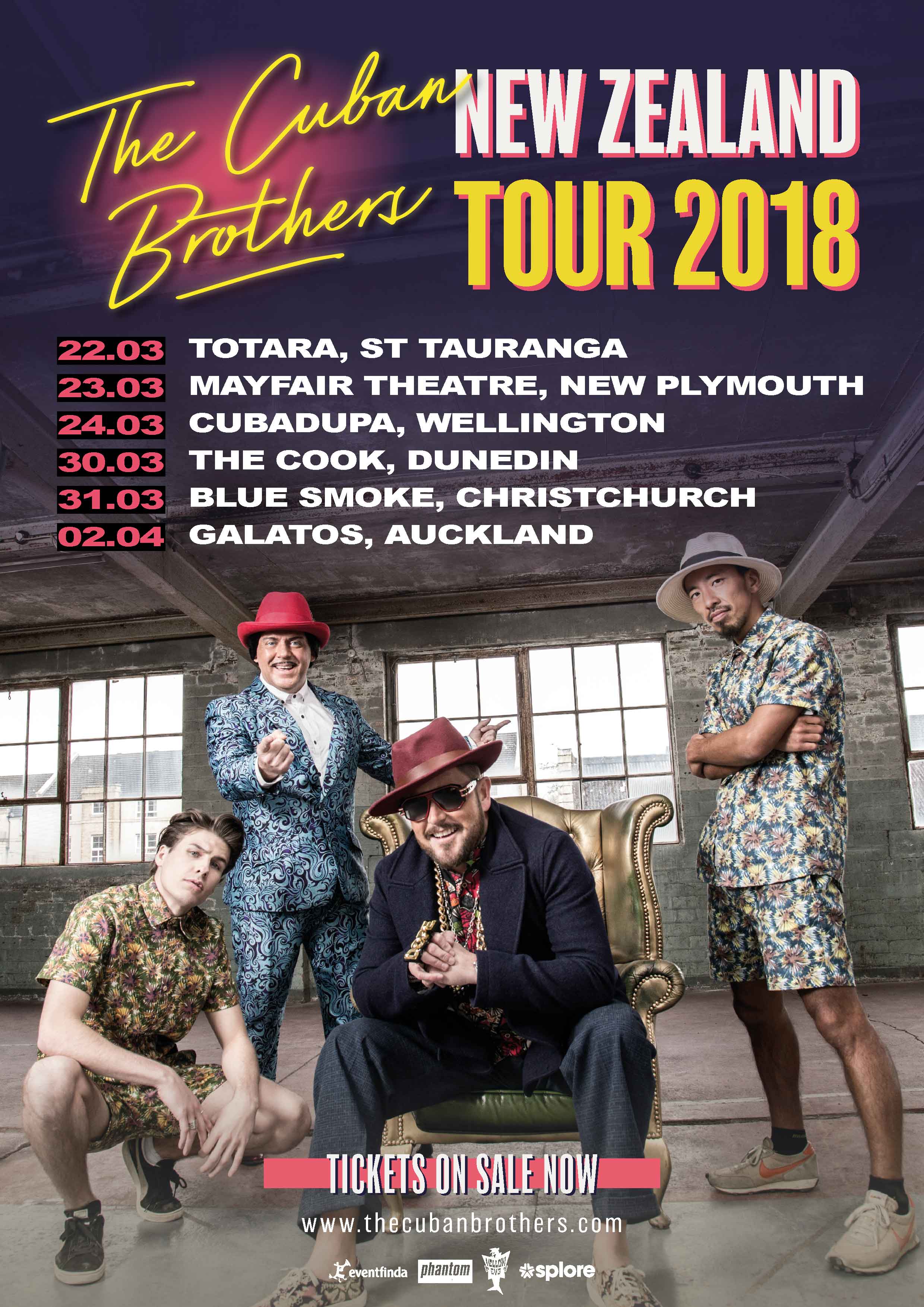 cuban brothers tour dates