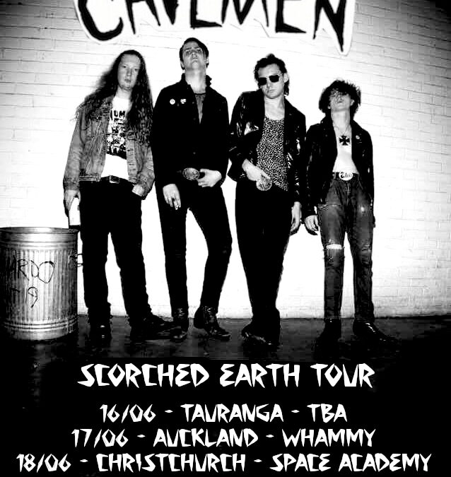 The Cavemen – Scorched Earth NZ Tour