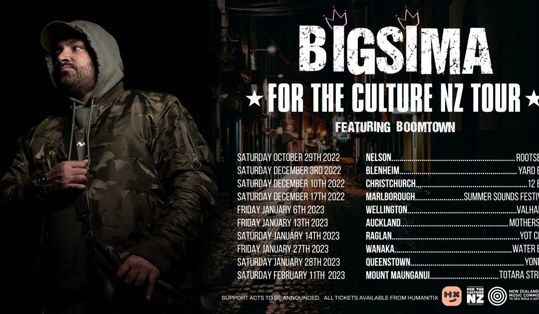 Big Sima & Boomtown / For The Culture NZ Tour 2022 (CHCH)