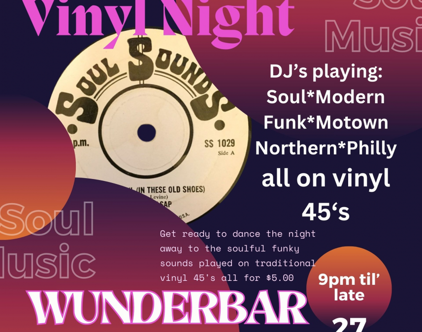 The Soul Sounds Vinyl Night