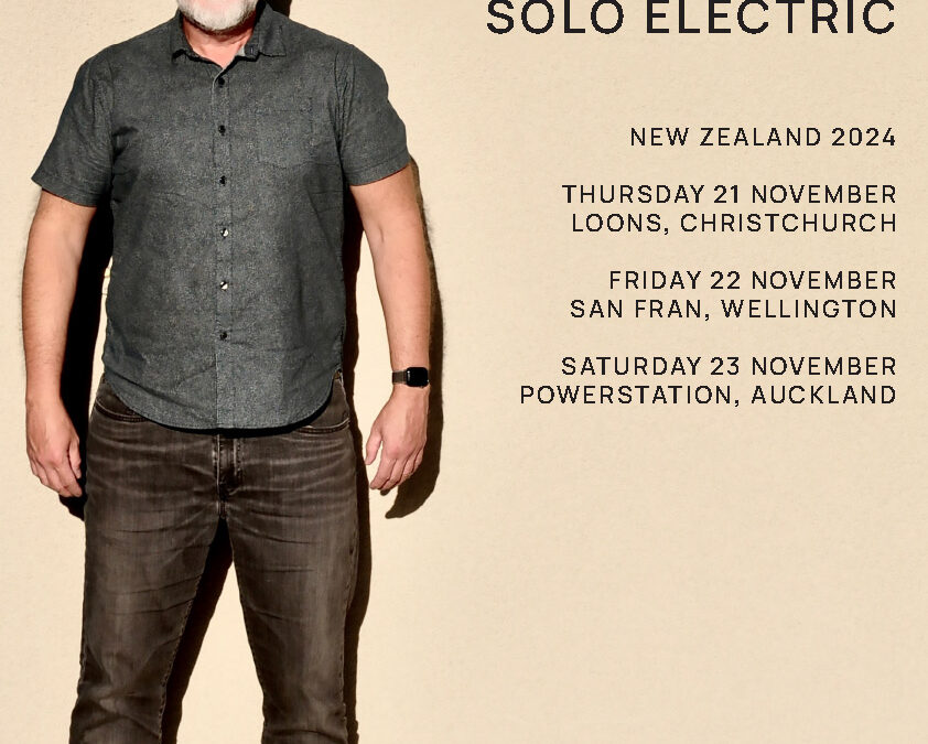 Bob Mould 2024 NZ Tour