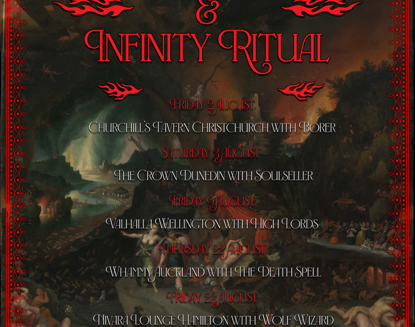 Demons Of Noon & Infinity Ritual – The Succession Tour – w/ Borer