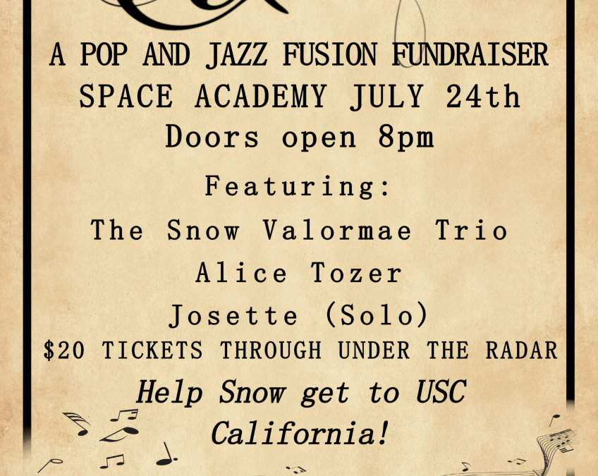 Midweek Melodies – The Snow Valormae Trio, Alice Tozer, Josette (Solo)