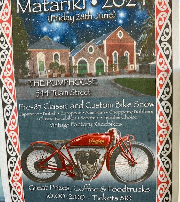 Annual Matariki Bike Show at The Pumphouse