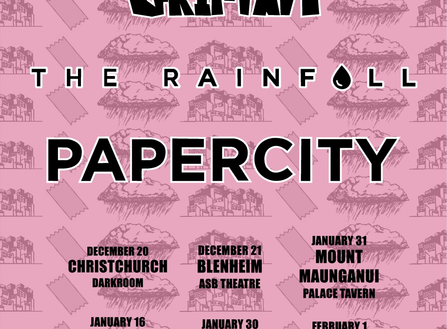 PAPERCITY, Grip-Tape and The Rainfall – Summer Tour