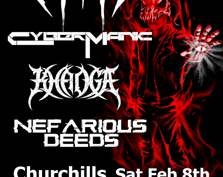 Extorted, Cybermanic, Khadga, Nefarious Deeds