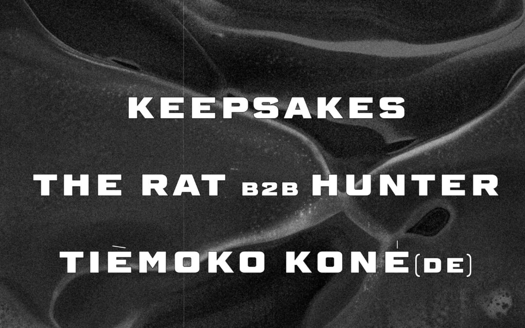 MONOKROM Invites: Keepsakes, The Rat, Hunter, Tièmoko Koné