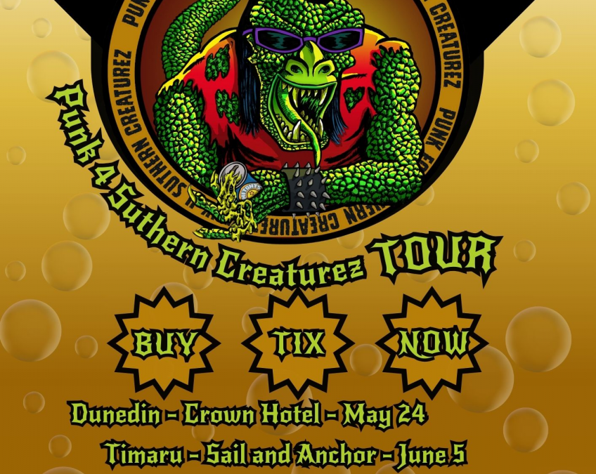 Saurian – Punk 4 Suthern Creaturez Tour