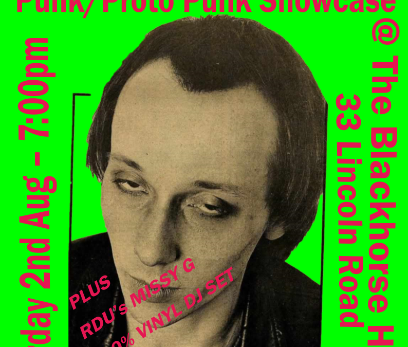 FREE GIG: Radio On Punk/Proto Punk Showcase PLUS RDU’s Missy G – Girlschool Radio