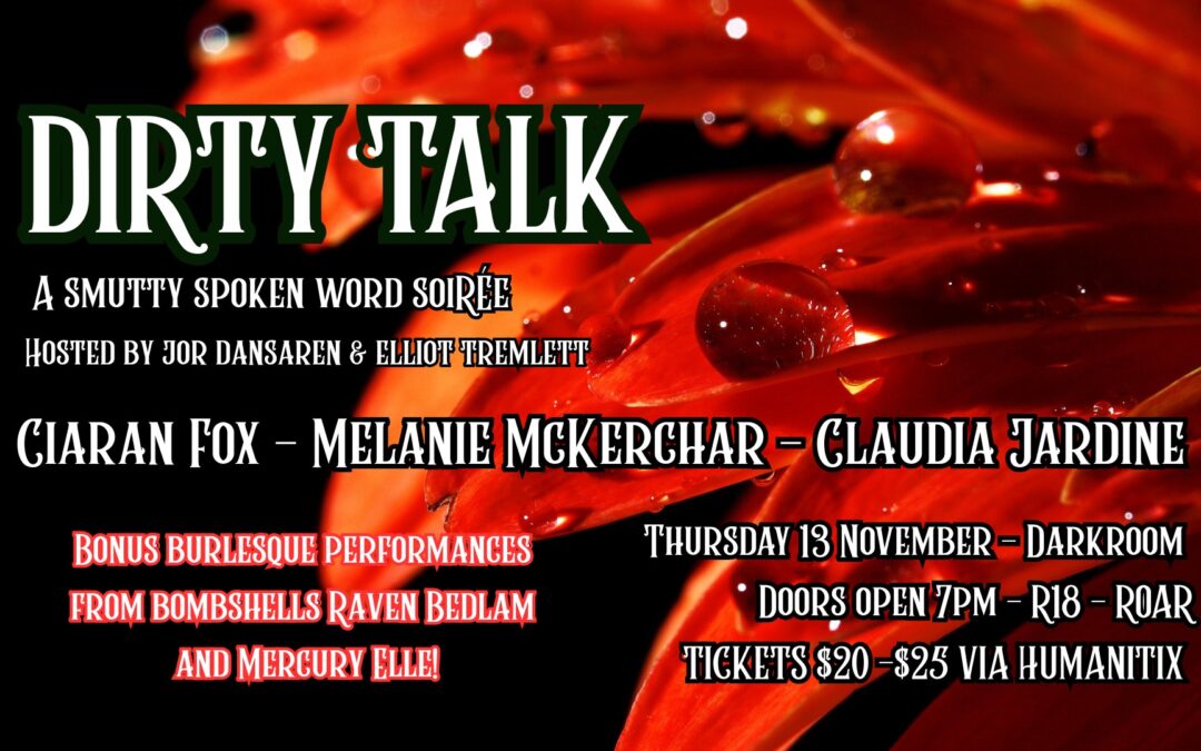 Smutty Soiree – Poetry & Burlesque Night