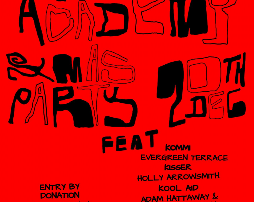 Space Academy Xmas Gig ’25 + Food Drive