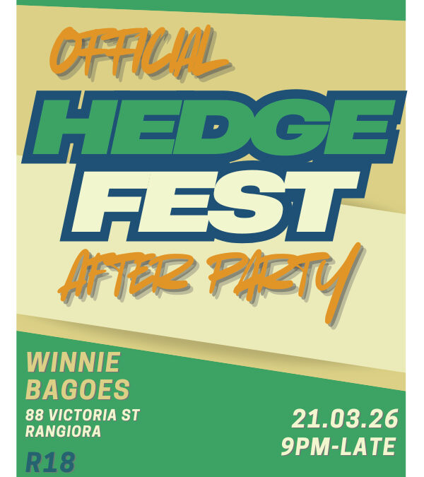 BROOKLANDS SOUND HEDGE FEST – OFFICIAL AFTER PARTY