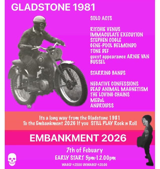 Gladstone 1981 to Embankment 2026