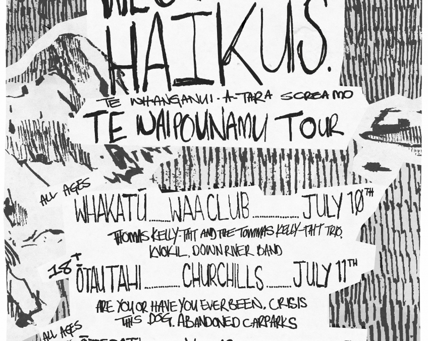 Western Haikus Te Waipounamu Tour