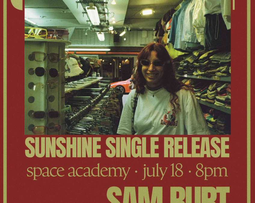 Sunshine – Spirit Boy Single Release Feat. Sam Burt