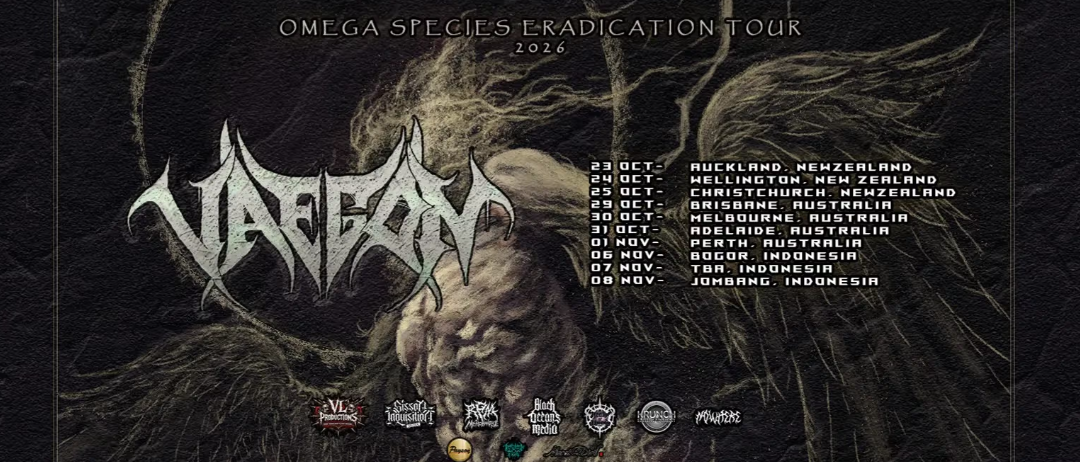 Vaegon – Omega Species Eradication Tour Christchurch show