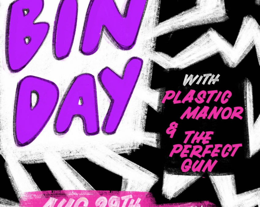 Bin Day with Plastic Manor and The Perfect Gun