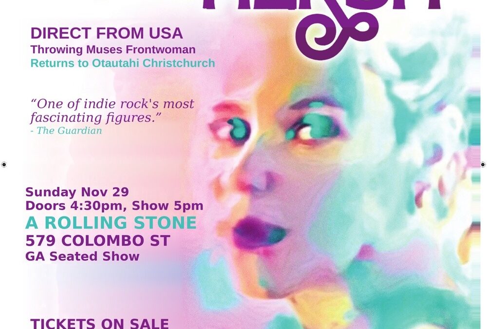 Kristin Hersh (Throwing Muses)  ‘Sugar On Blackstone’ 2026 Album Release Gig  Christchurch