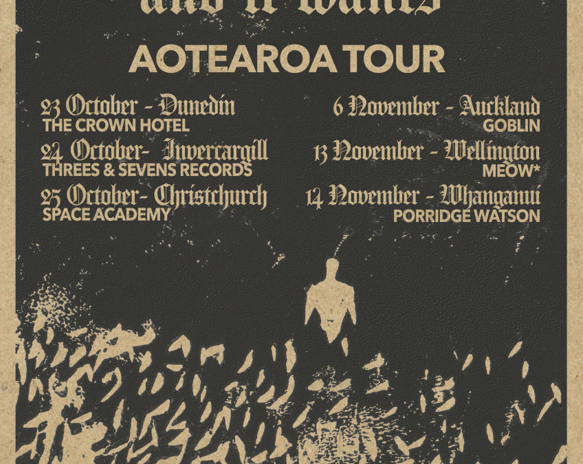 Sulfate – And It Wants – Album Release Tour