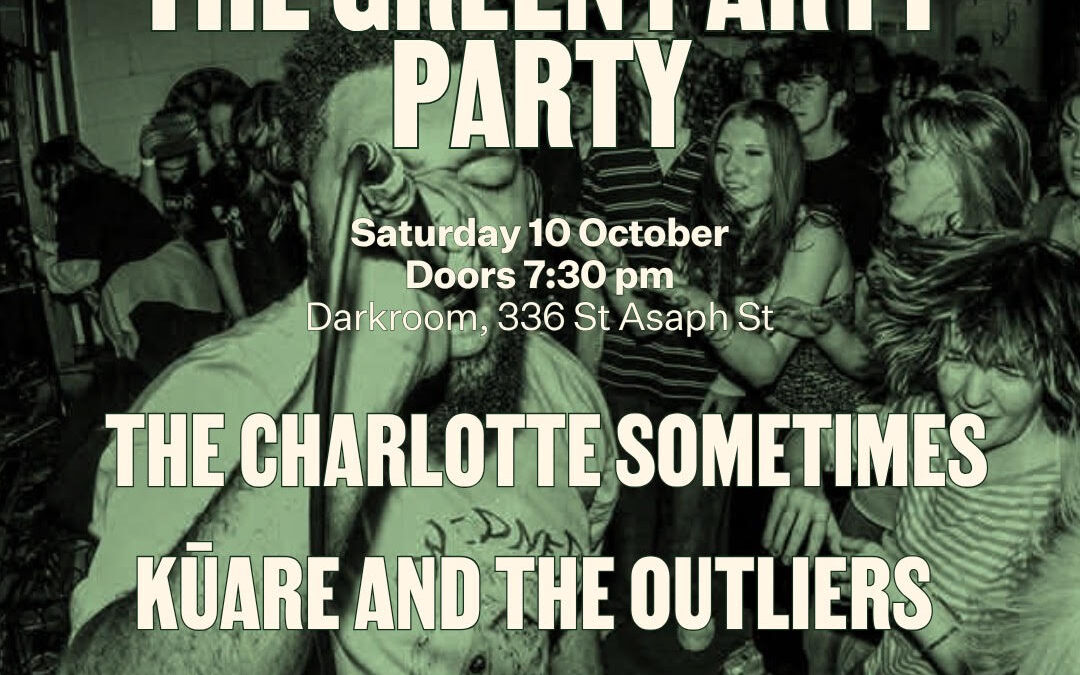 The Green Party Party with Saint Peter’s Thursday and more